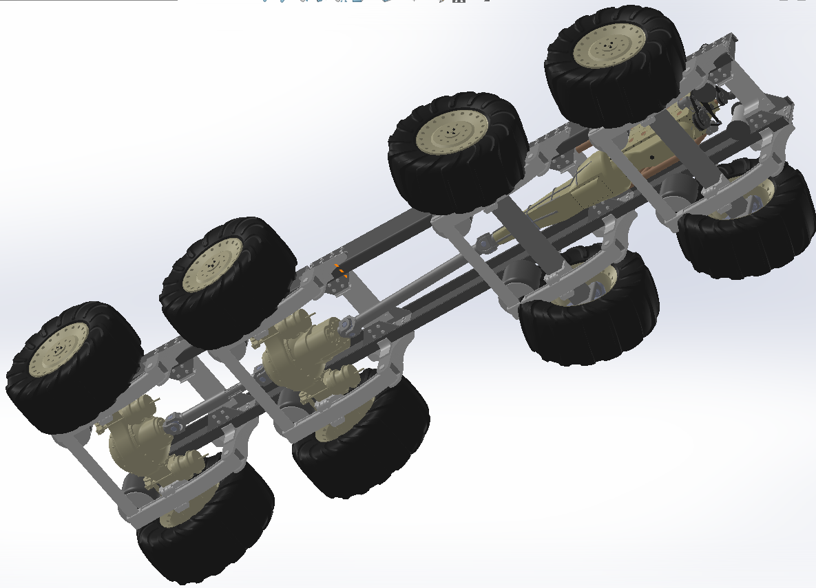 B导Dan运载车模型简易3D数模图纸 Solidworks设计